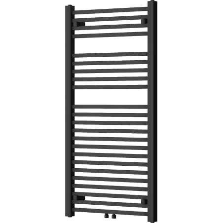 Mexen Pluton баня радиатор 1200 x 600 mm, 726 W, черен - W106-1200-600-00-70