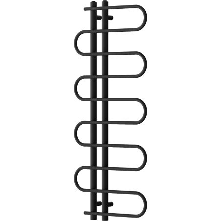 Mexen Kiso банска радиатор 1250 x 500 мм, 256 W, черен - W114-1250-500-00-70