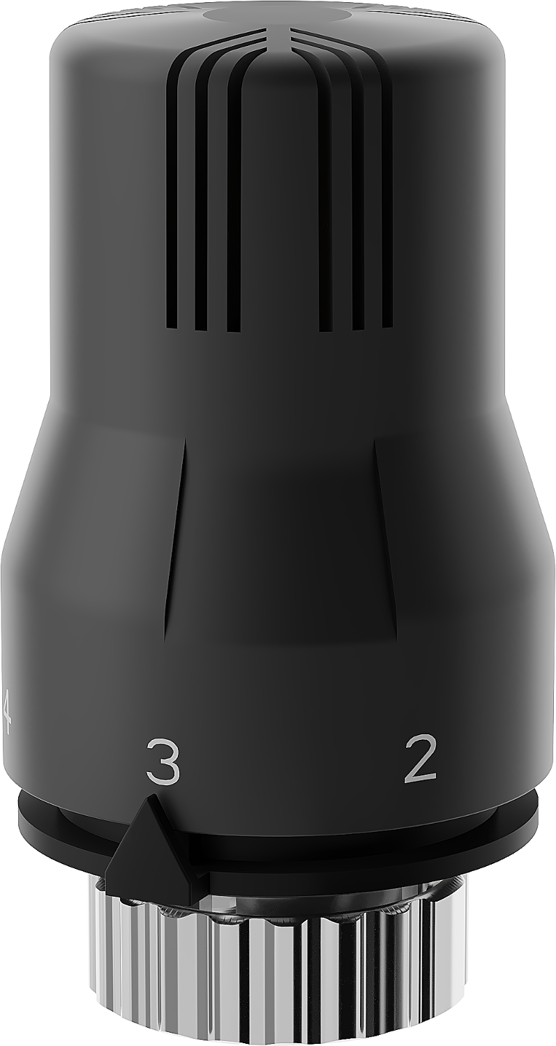 Mexen термостатична глава за радиатор, черна - W908-002-70