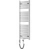 Mexen Ares електрически радиатор 1200 x 400 мм, 300 W, хром - W102-1200-400-2300-01