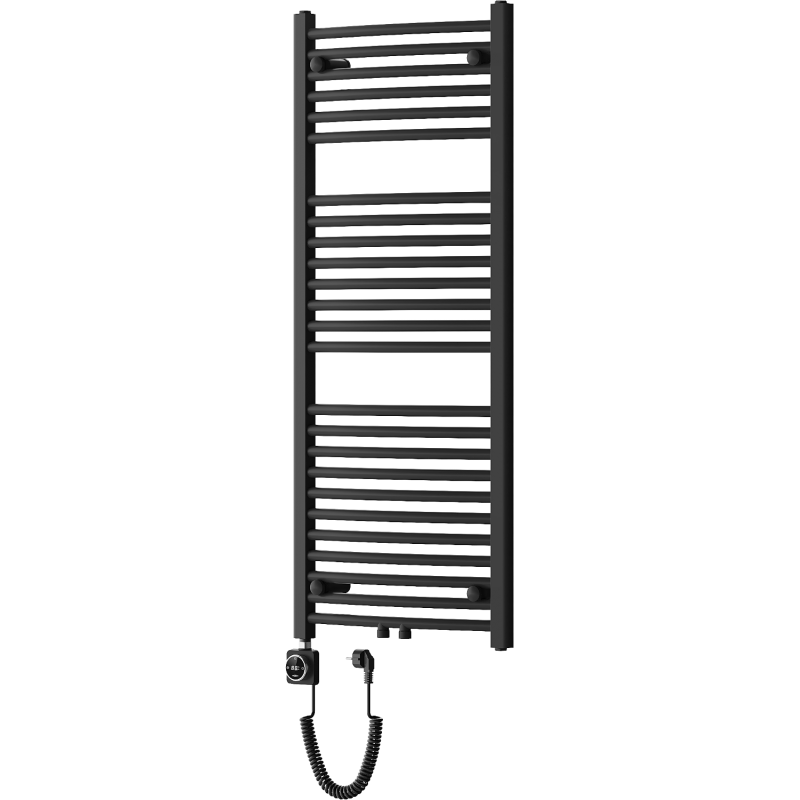 Mexen Ares електрически радиатор 1200 x 500 мм, 500 W, черен - W102-1200-500-6500-70