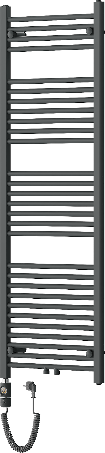 Електрически радиатор Mexen Mars 1500 x 500 мм, 600 W, антрацит - W110-1500-500-2600-66
