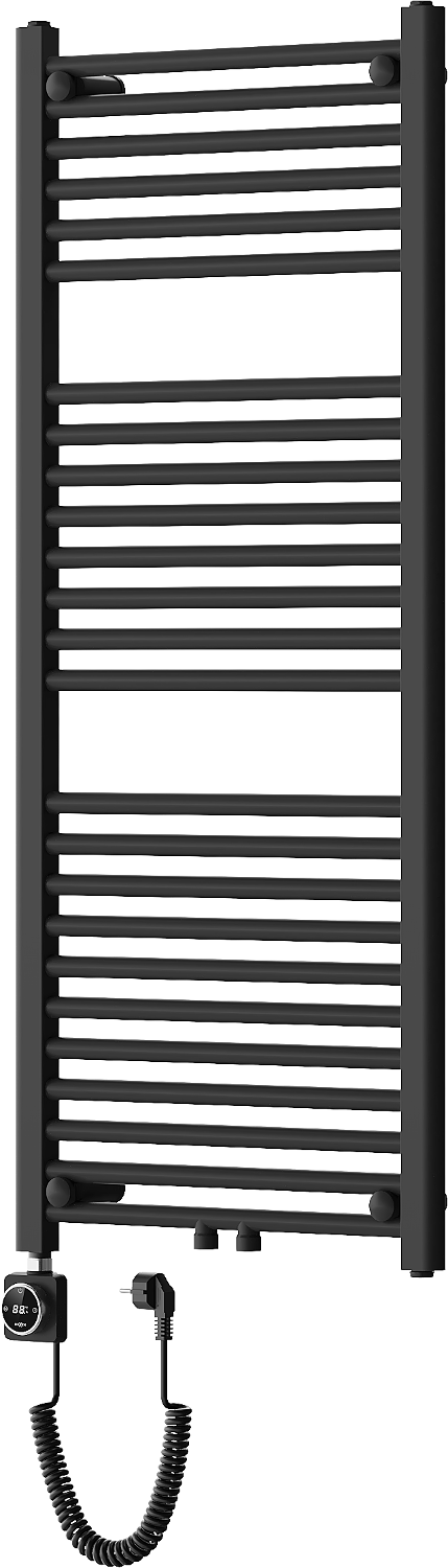 Mexen Mars електрически радиатор 1200 x 500 mm, 500 W, черен - W110-1200-500-6500-70
