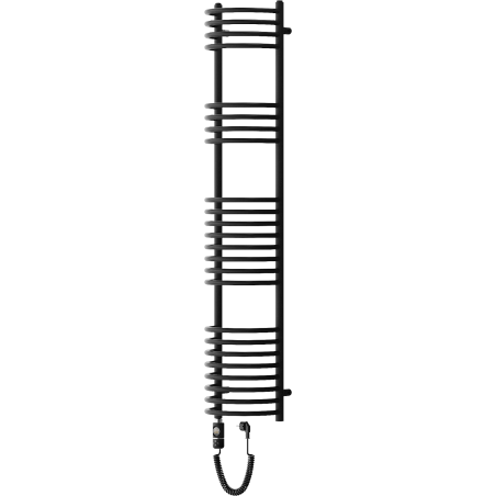 Mexen Eros електрически радиатор 1600 x 318 мм, 600 W, черен - W112-1600-318-2600-70