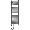 Mexen Hades електрически радиатор 1200 x 500 мм, 600 W, черен - W104-1200-500-2600-70